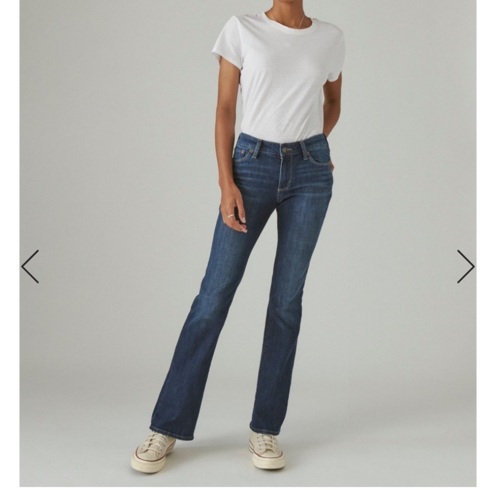 Lucky Brand Lola boot cut jeans size 16 / 33 tall 36 inch inseam